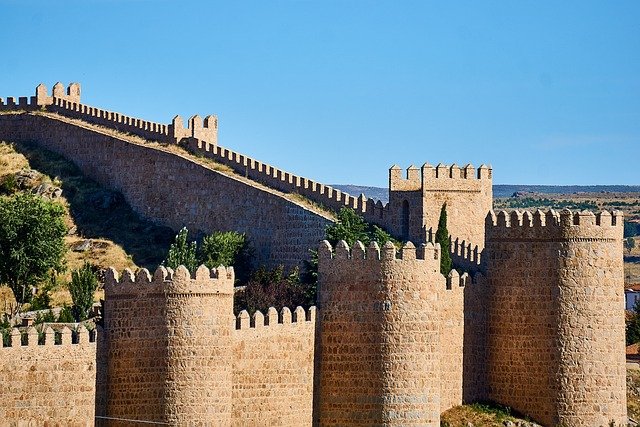 De historische stadsmuren van Avila - 7travel, alles voor op reis